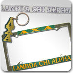 Lambda Chi Alpha Fraternity accessories and Greek gifts