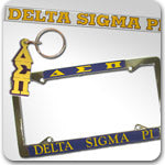 Delta Sigma Pi Fraternity accessories and Custom Greek gifts