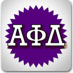 Alpha Phi Delta Fraternity custom Greek merchandise sales and discounts