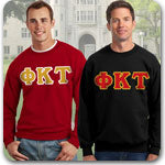 Phi Kappa Tau Fraternity clothing specials on custom Greek merchandise