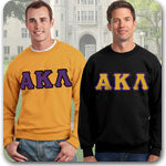 Alpha Kappa Lambda Fraternity clothing specials and Greek merchandise sale