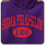 Sigma Phi Epsilon Fraternity custom printed Greek apparel