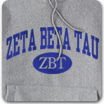 Zeta Beta Tau Fraternity printed Greek merchandise