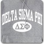 Delta Sigma Phi Fraternity custom printed Greek merchandise