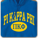 Pi Kappa Phi Fraternity custom printed Greek clothing