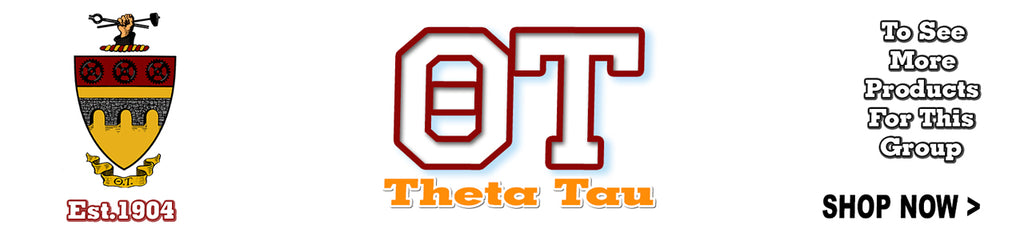 Theta Tau Fraternity clothing and Custom Greek merchandise