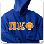 Pi Kappa Phi Fraternity lettered Custom Greek apparel