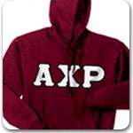alpha chi rho axp greek fraternity clothing shirts letters pattern borders apparel