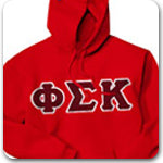 Phi Sigma Kappa Fraternity lettered Greek merchandise