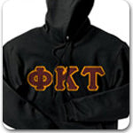 Phi Kappa Tau Fraternity lettered Greek merchandise
