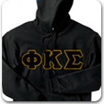 Phi Kappa Sigma Fraternity lettered Greek merchandise