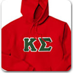 Kappa Sigma Fraternity lettered Greek gear