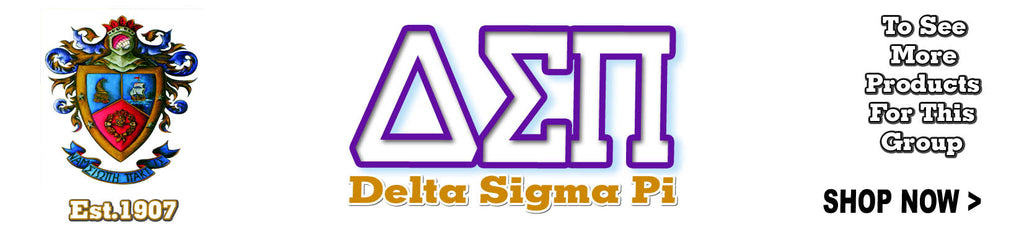 Delta Sigma Pi Fraternity clothing and Custom Greek merchandise
