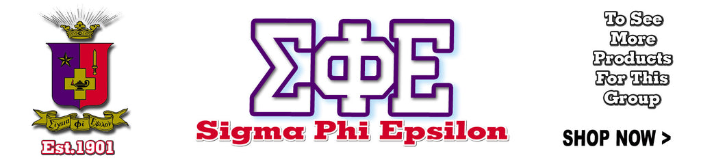Sigma Phi Epsilon Fraternity clothing and Greek merchandise