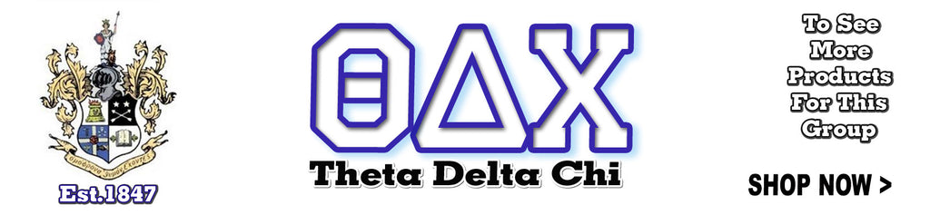 Theta Delta Chi Fraternity clothing and Custom Greek merchandise