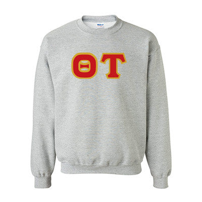 Theta Tau Fraternity Crewneck Sweatshirt | Greek Clothing & Apparel