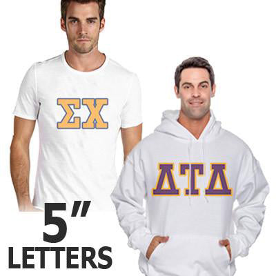 Fraternity Letter Hoody & T-shirt Package | Greek Apparel & Gear