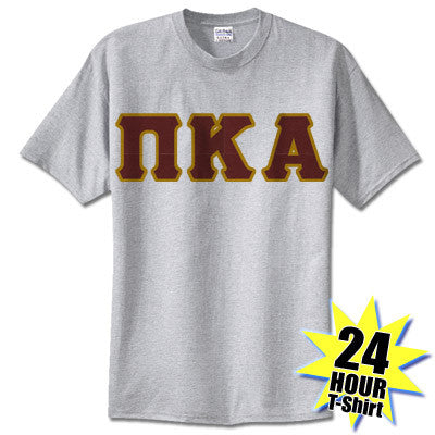 pi kappa alpha letter shirts