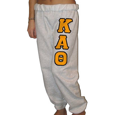 kappa orange sweatpants