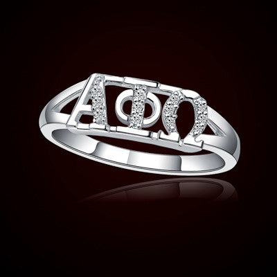 alpha phi omega ring