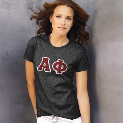 Alpha Phi Ladies Sorority T-Shirt Greek Clothing and Apparel
