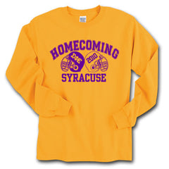 Greek Football Homecoming Longsleeve Tee - Gildan 2400 - CAD