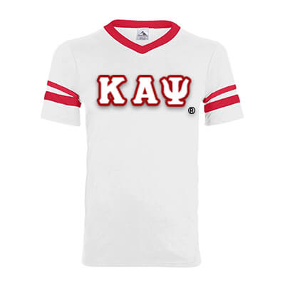 kappa striped jersey tee