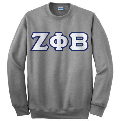 zeta phi beta crewneck