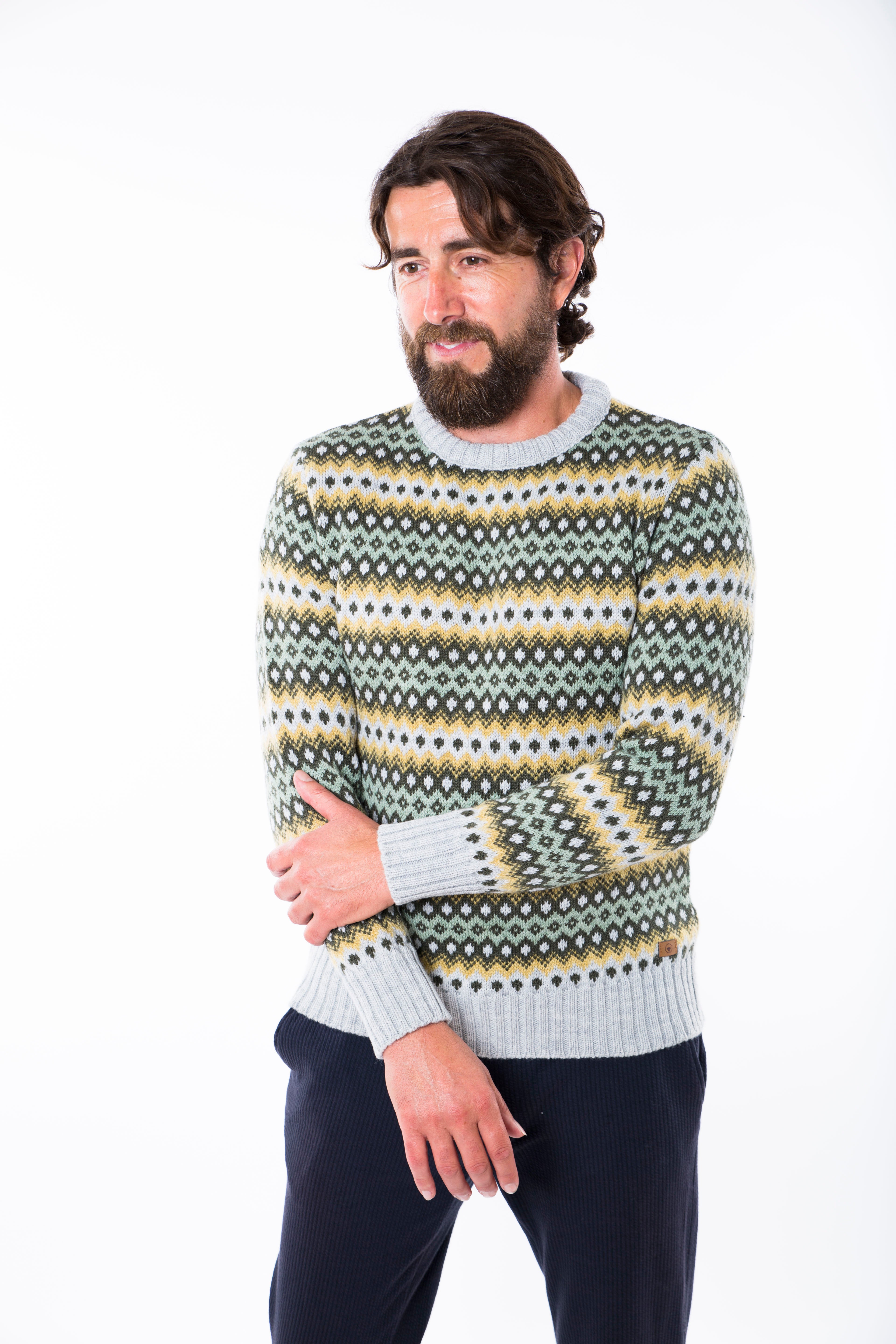 Billede af Hassel Sweater - Fuza Wool - Sage