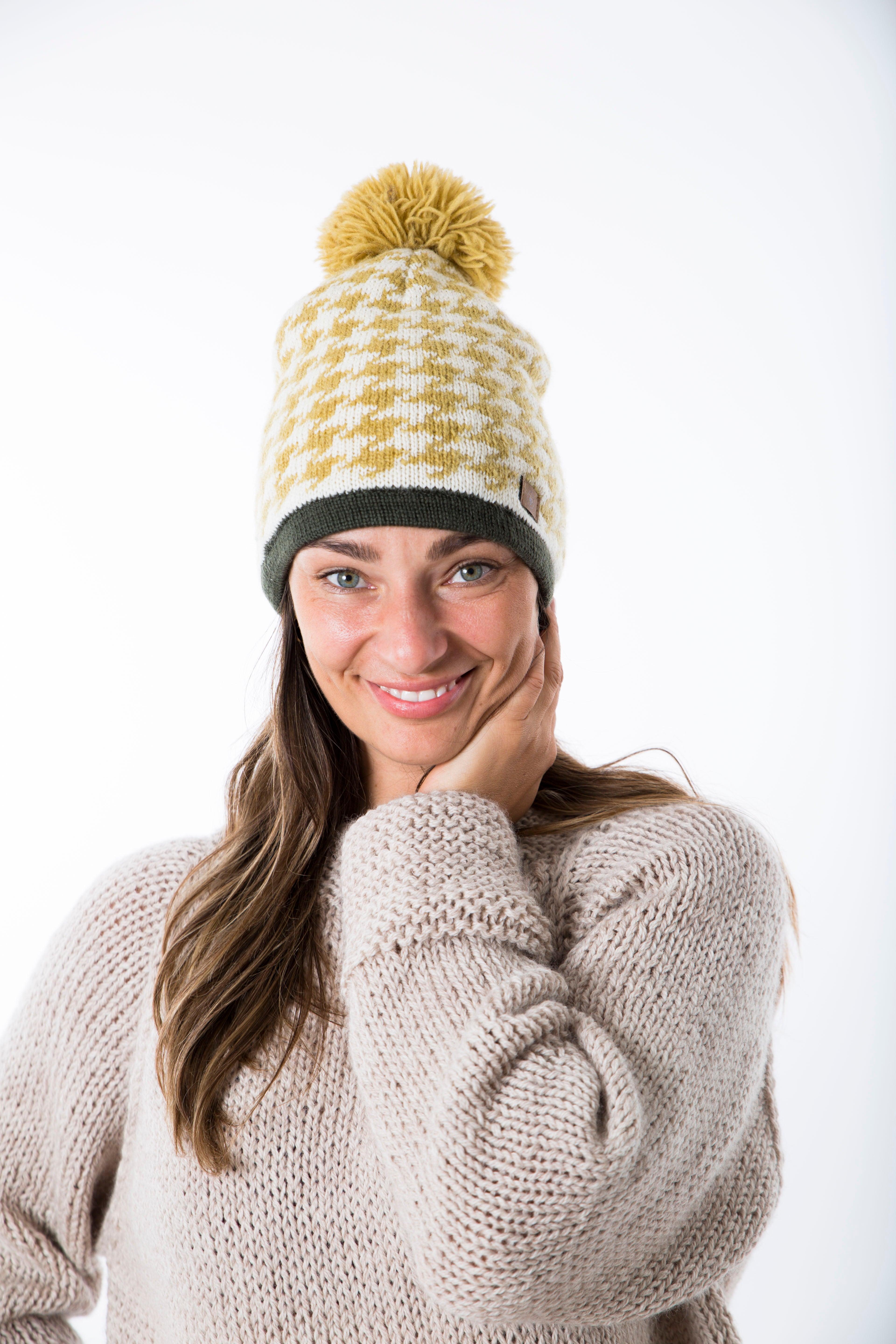 Se Nord Hat - Fuza Wool - Mustard hos Fuza Wool