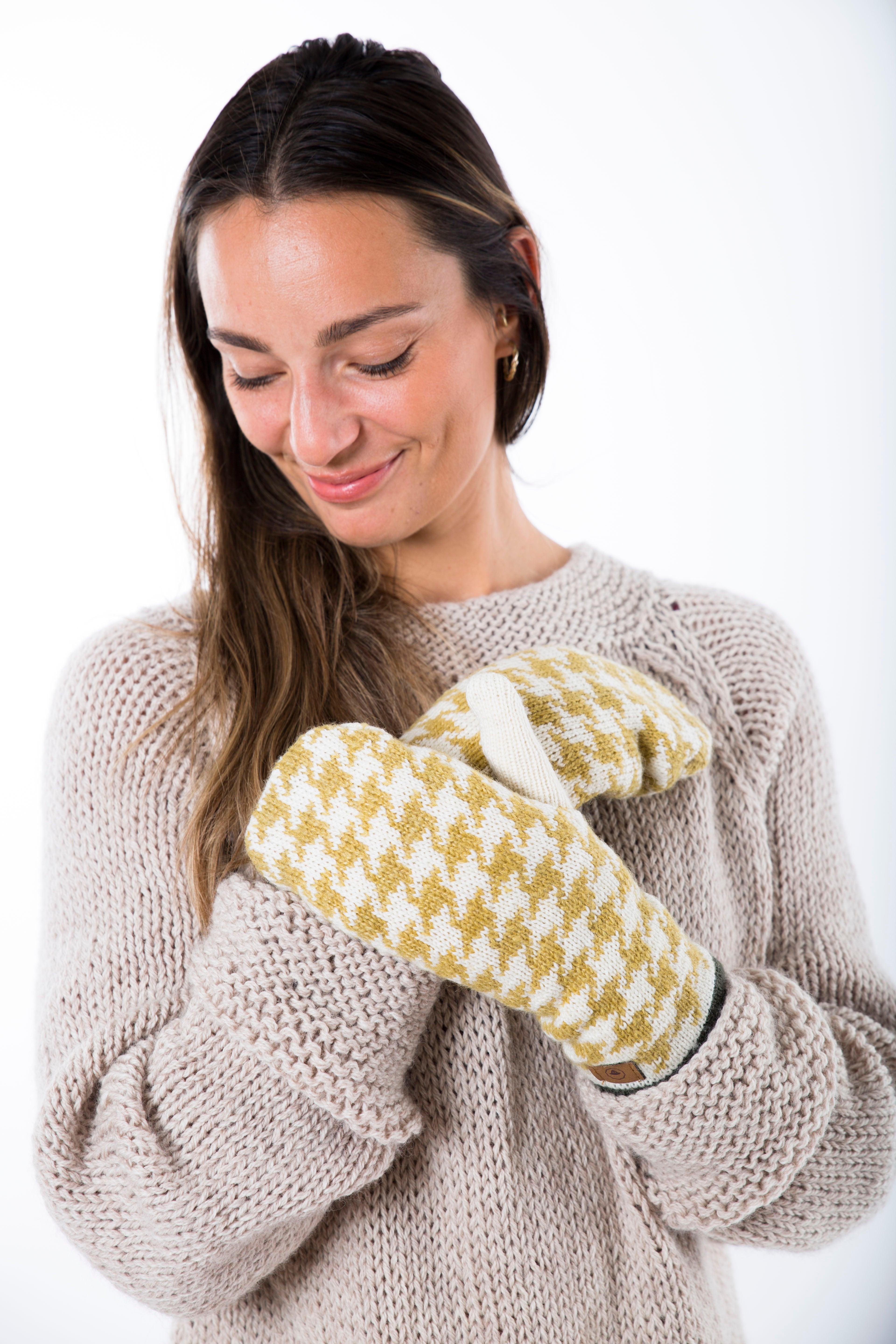 Billede af Nord Mittens - Fuza Wool - Mustard