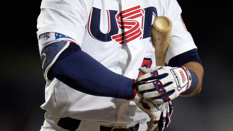 Dirty baseball batting gloves with visible dirt and grime, emphasizing the need for cleaning