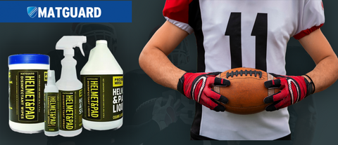 cleaning football gloves to remove odor