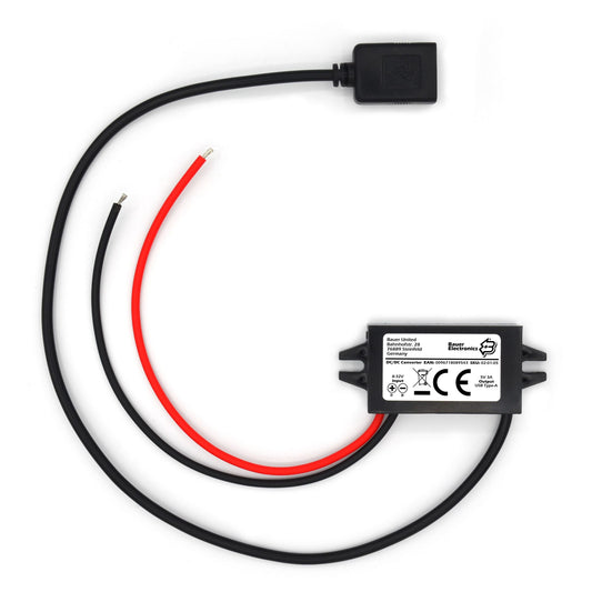 Raspberry Pi Spannungswandler  DC/DC-Konverter 12V zu 5V, 3A, 15W