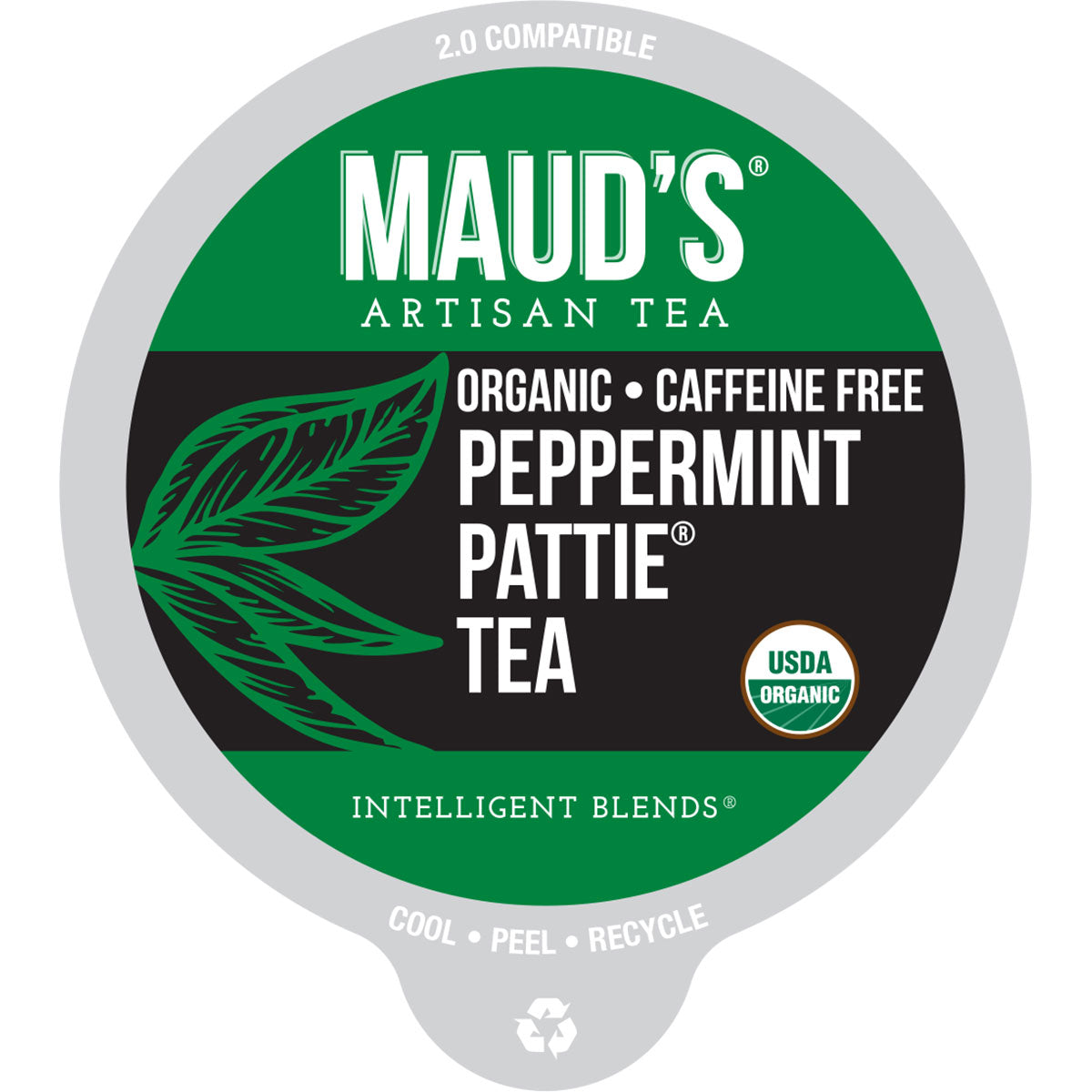 Maud S Organic Peppermint Pattie Tea Pods