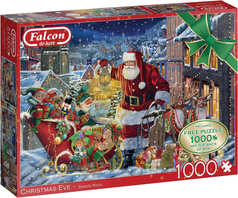 Falcon de Luxe - Christmas Eve - 1000 Piece Jigsaw Puzzle