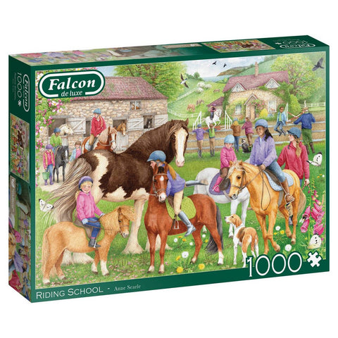 Falcon de Luxe - Riding School - 1000 Piece Jigsaw Puzzle