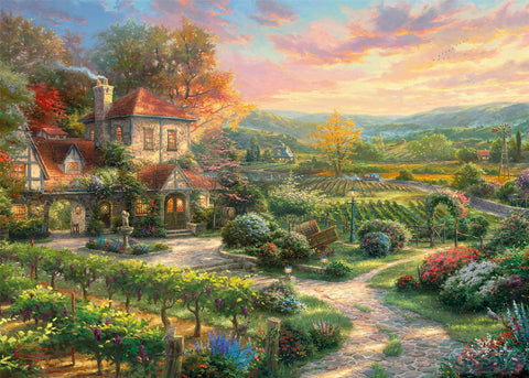 Wine Country Living - 1000 Piece Jigsaw Puzzle