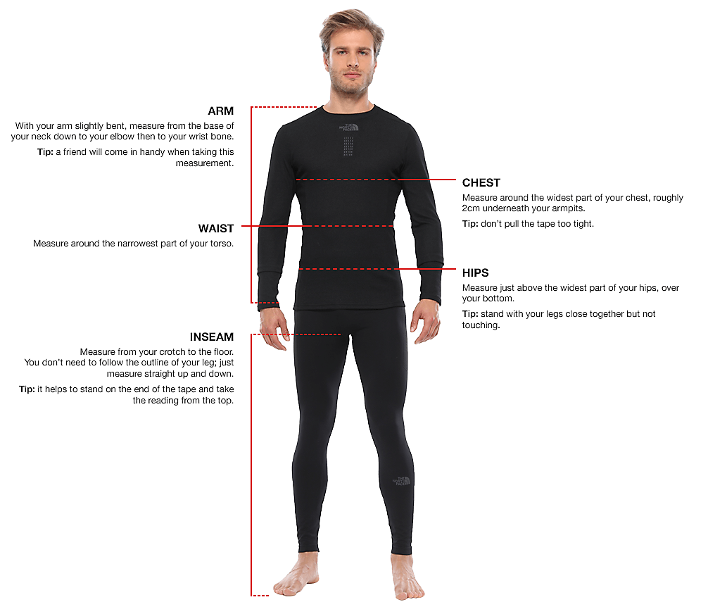 Mens Size Guide