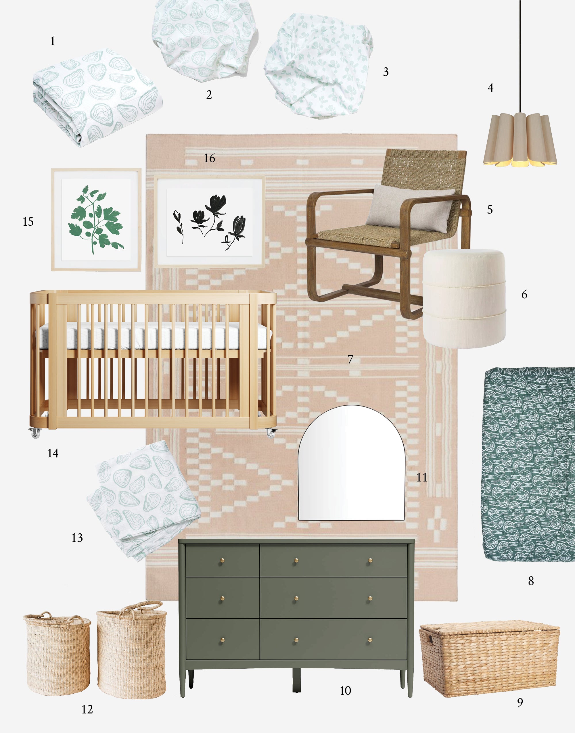 Spring-Inspired Nursery – Lewis