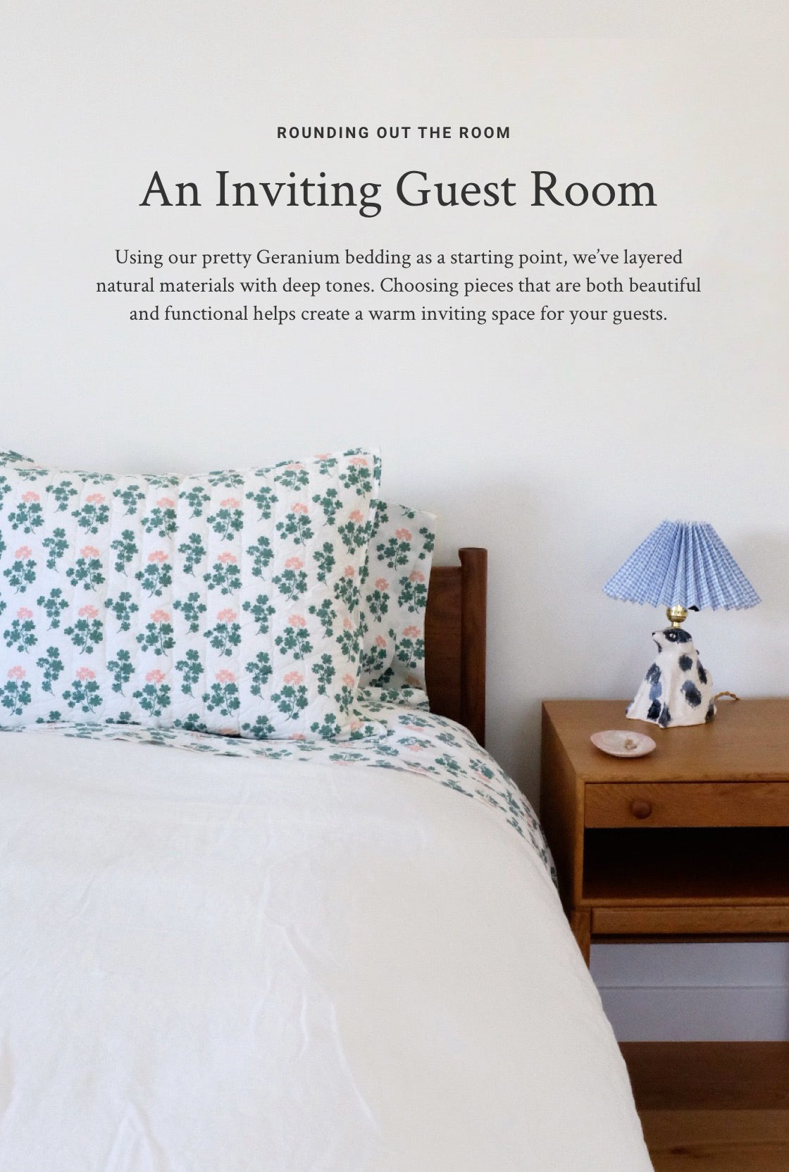 An Inviting Guest Room