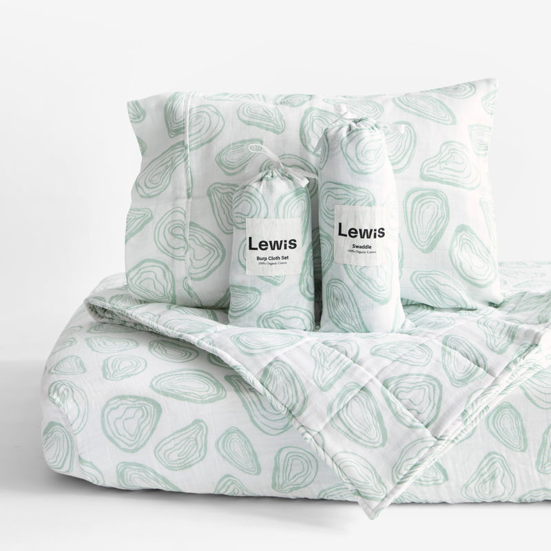 Spit steek Mogelijk Baby Bedding Set - Oyster | Agave – Lewis