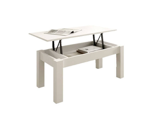 HOMCOM Baúl de Almacenamiento Madera Dormitorio Carga 60kg 100x40x40cm  Blanco