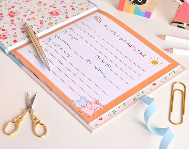 Peppa Pig Keepsake & Memory Book