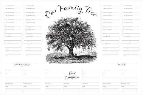 Family Tree Generation Chart