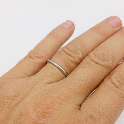 anillo de platino