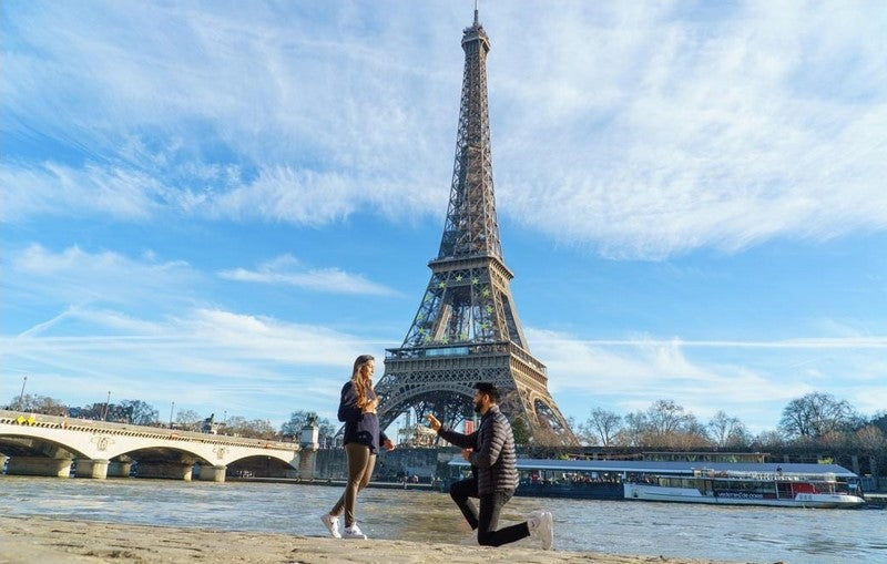 compromiso para boda en Paris