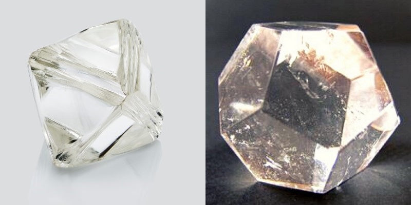 diamantes en bruto naturales