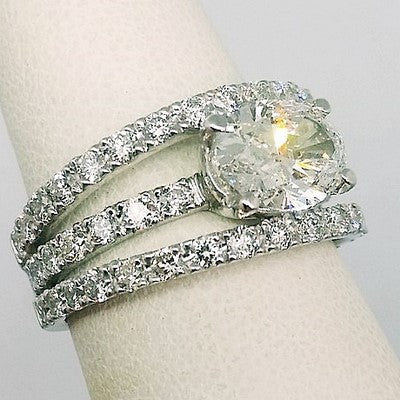 anillo de compromiso con diamante