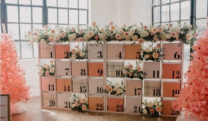 propuesta de matrimonio con un calendario